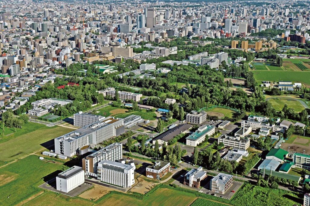 札幌市北区 北海道大学周辺の住宅街と街並み