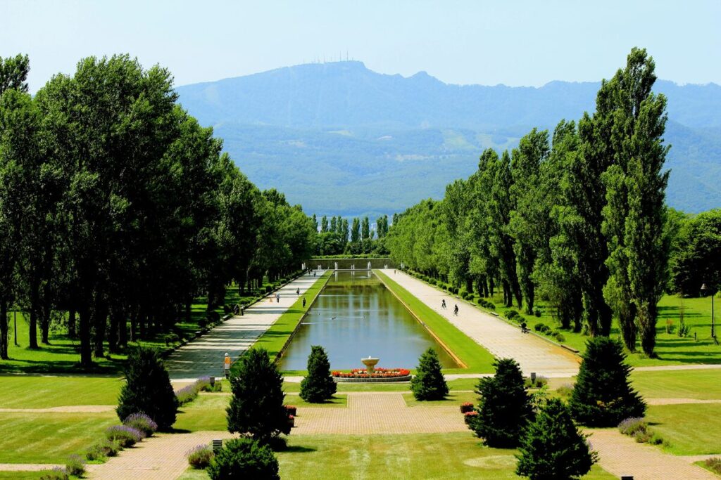 札幌市手稲区 手稲山周辺の住宅地と街並み